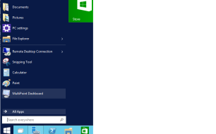 Windows 10 Tech Preview Screenshot